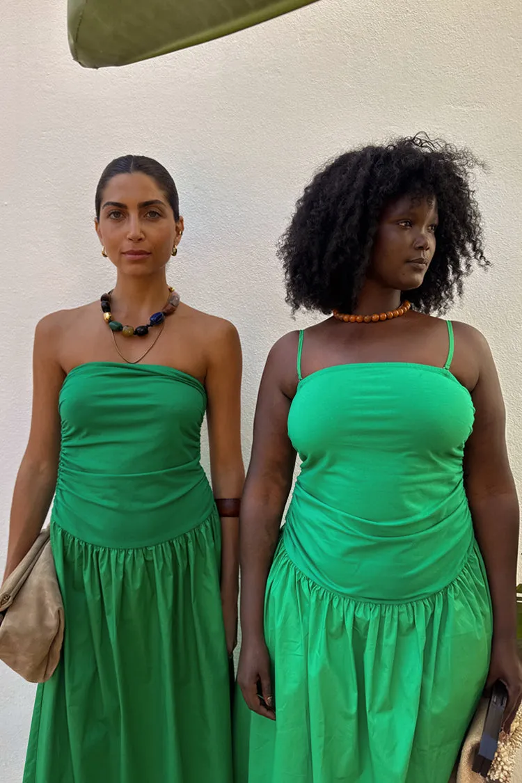 Green Lola Mid-axi Dress sold by Never Fully Dressed product image thumbnail 3