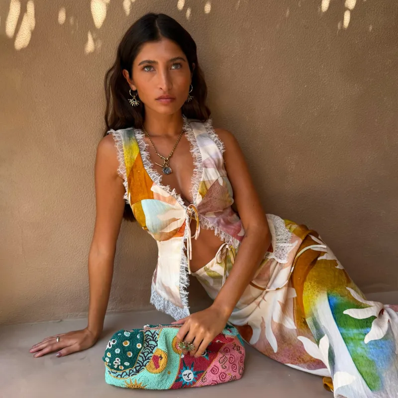 Abstract Soleil Maisie Top made by Never Fully Dressed