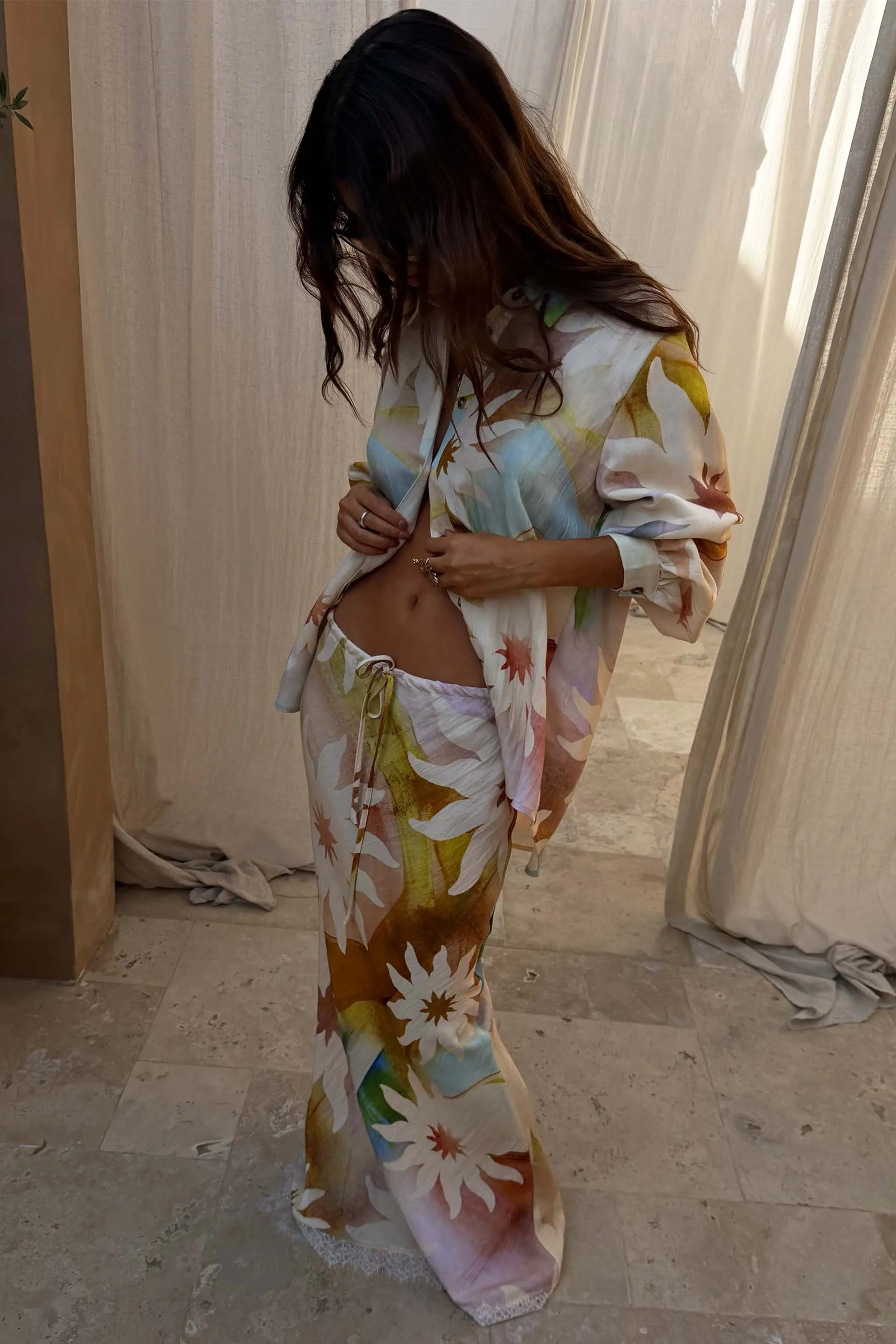 Abstract Soleil Mabel Skirt sold by Never Fully Dressed product image thumbnail 2