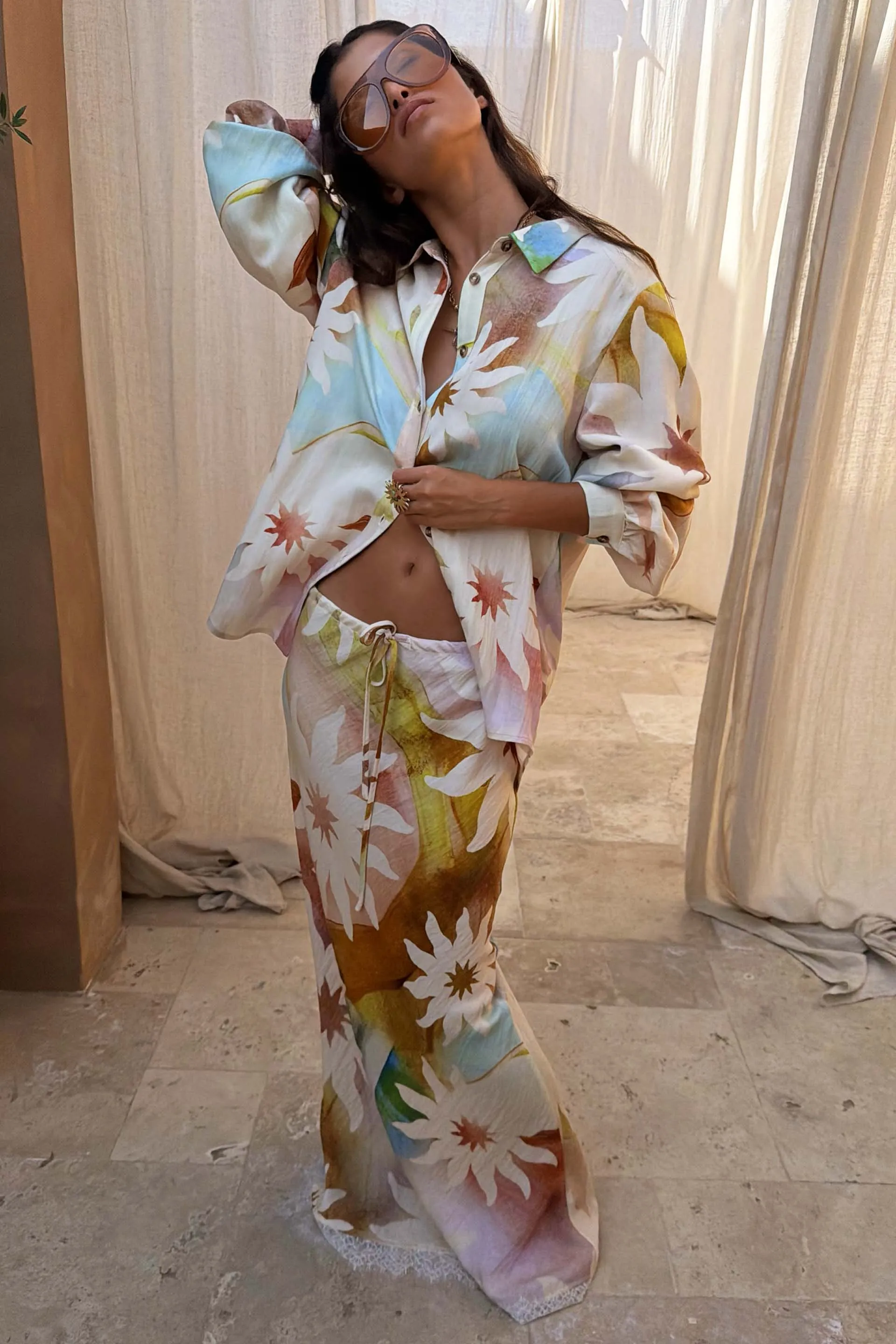 Abstract Soleil Mabel Skirt Petite sold by Never Fully Dressed product image thumbnail 3