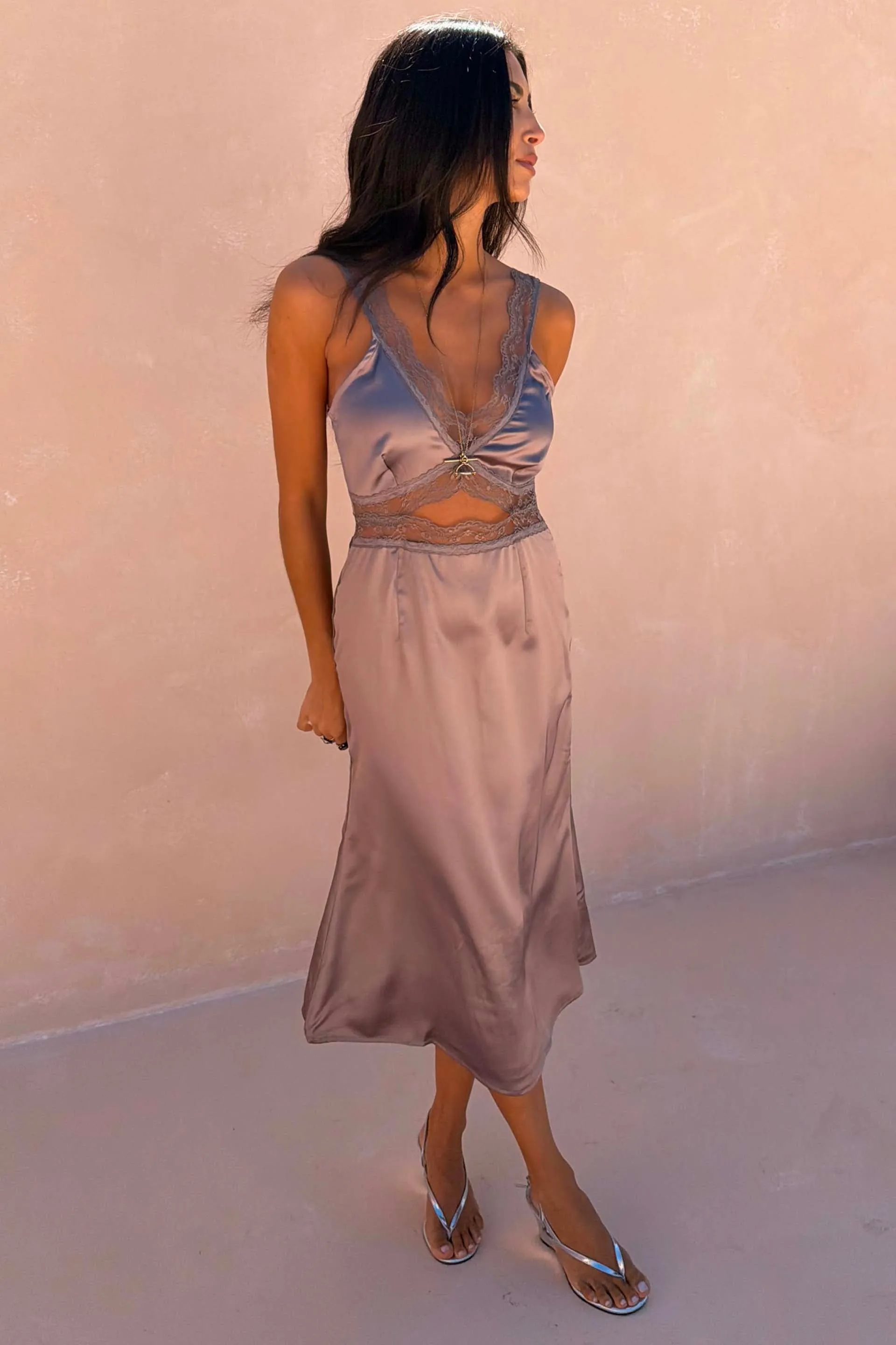 Mink Mimi Dress Petite sold by Never Fully Dressed product image thumbnail 2