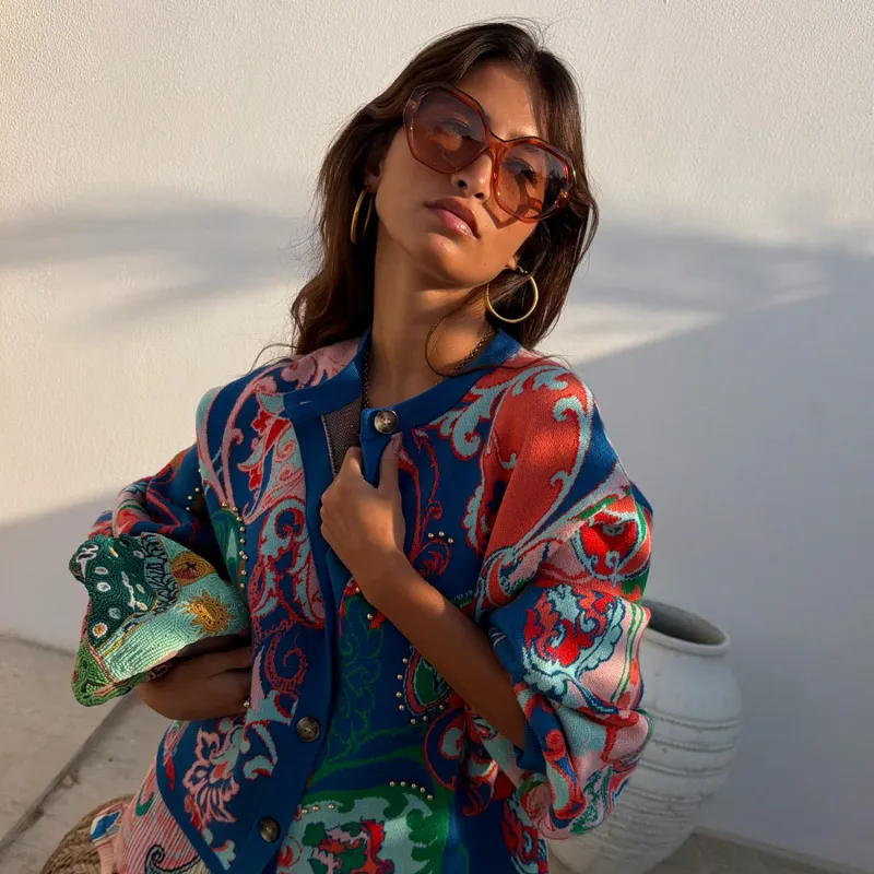 Hexagon Orange Sunglasses made by Never Fully Dressed