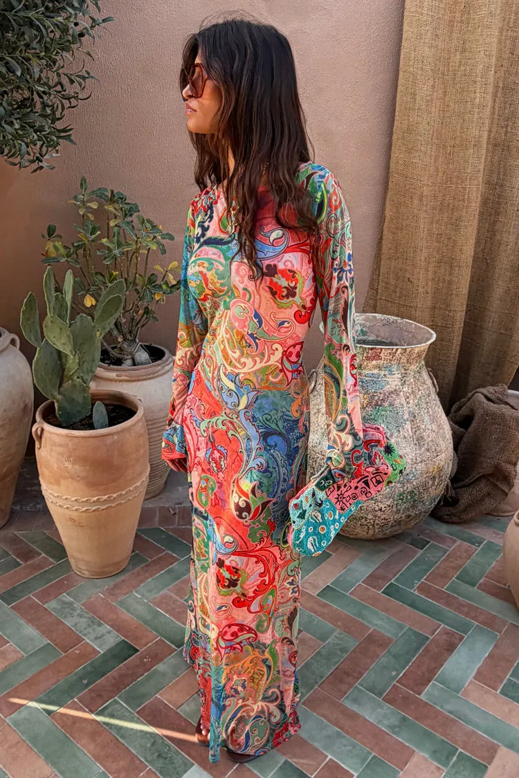 Blue Mari Aria Mesh Dress Petite sold by Never Fully Dressed product image thumbnail 3