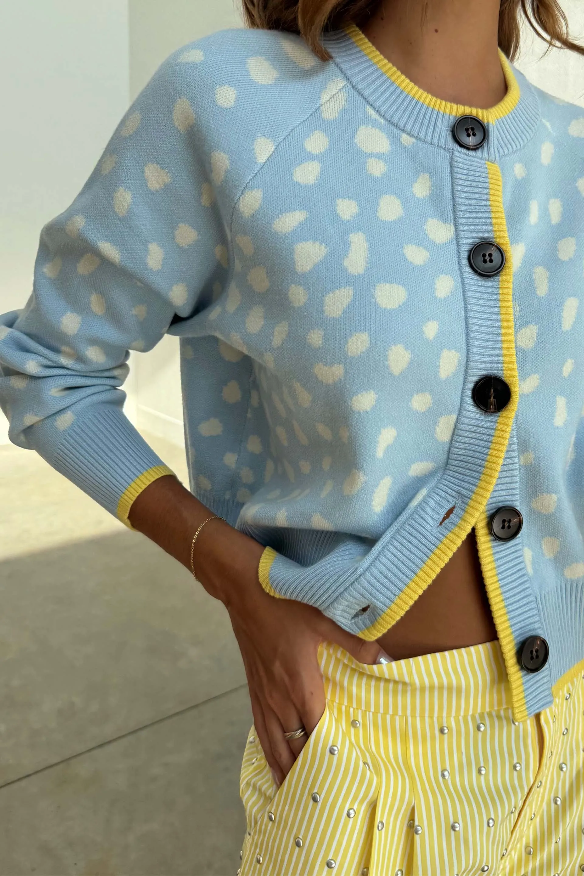 Blue Fawn Cheryl Cardigan sold by Never Fully Dressed product image thumbnail 2