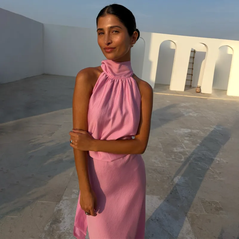 Pink Billie Top made by Never Fully Dressed