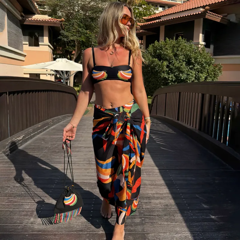 Banana Sarong made by Never Fully Dressed
