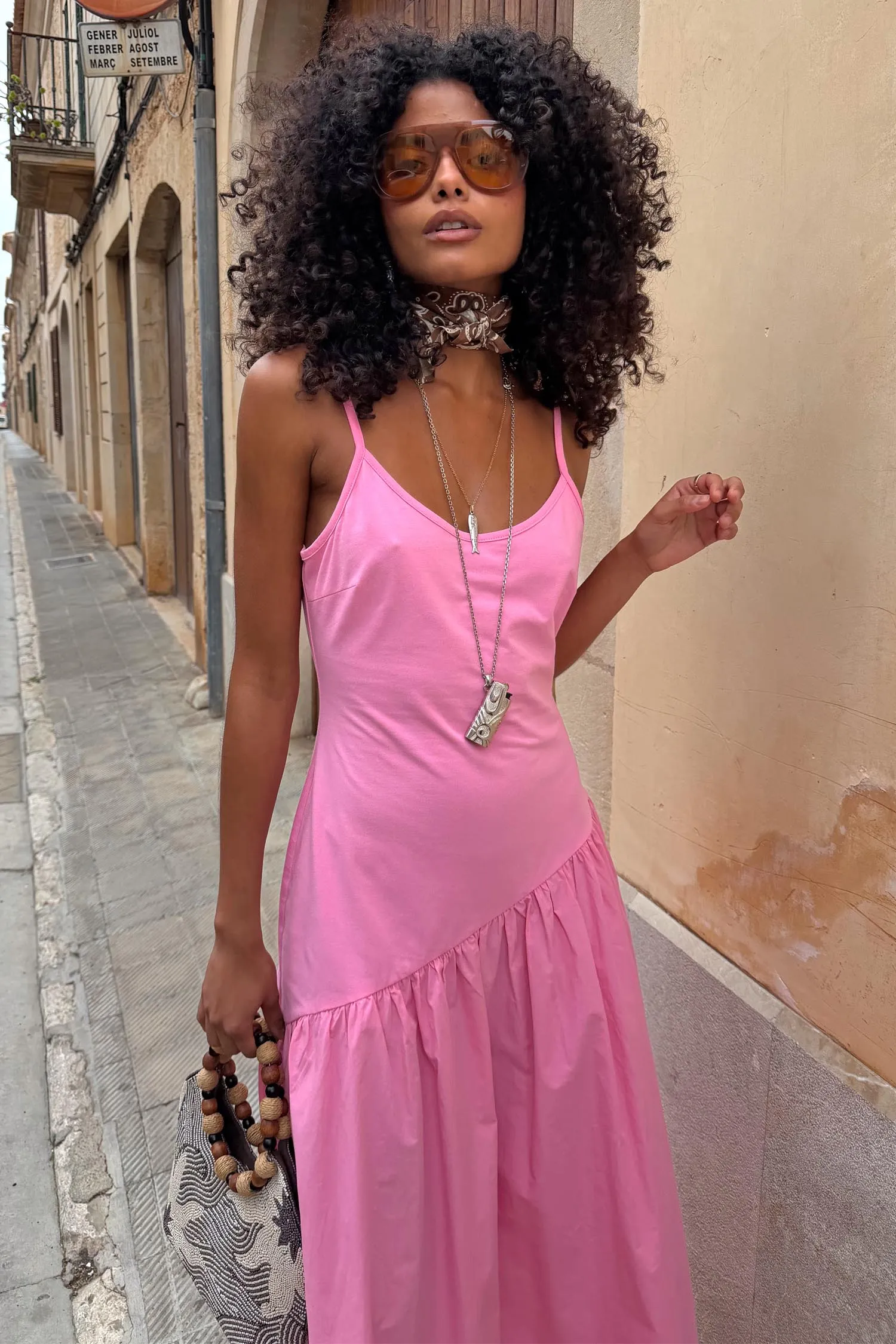 Pink Strappy Nova Dress sold by Never Fully Dressed product image thumbnail 5