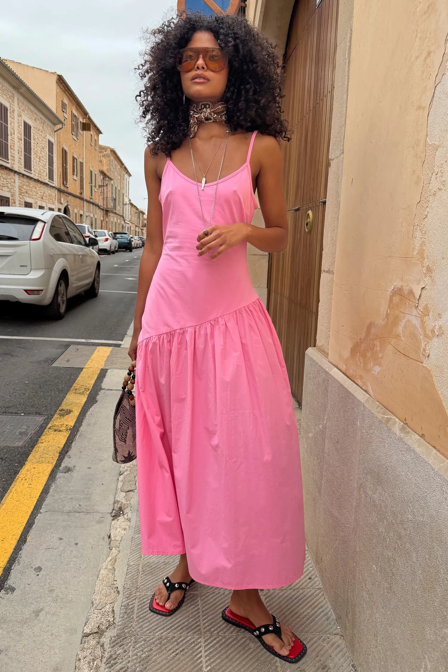 Pink Strappy Nova Dress sold by Never Fully Dressed product image thumbnail 4
