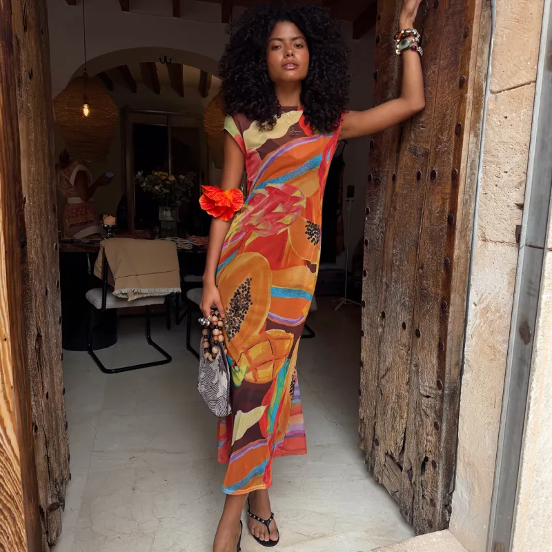 Rio Mesh Dress made by Never Fully Dressed