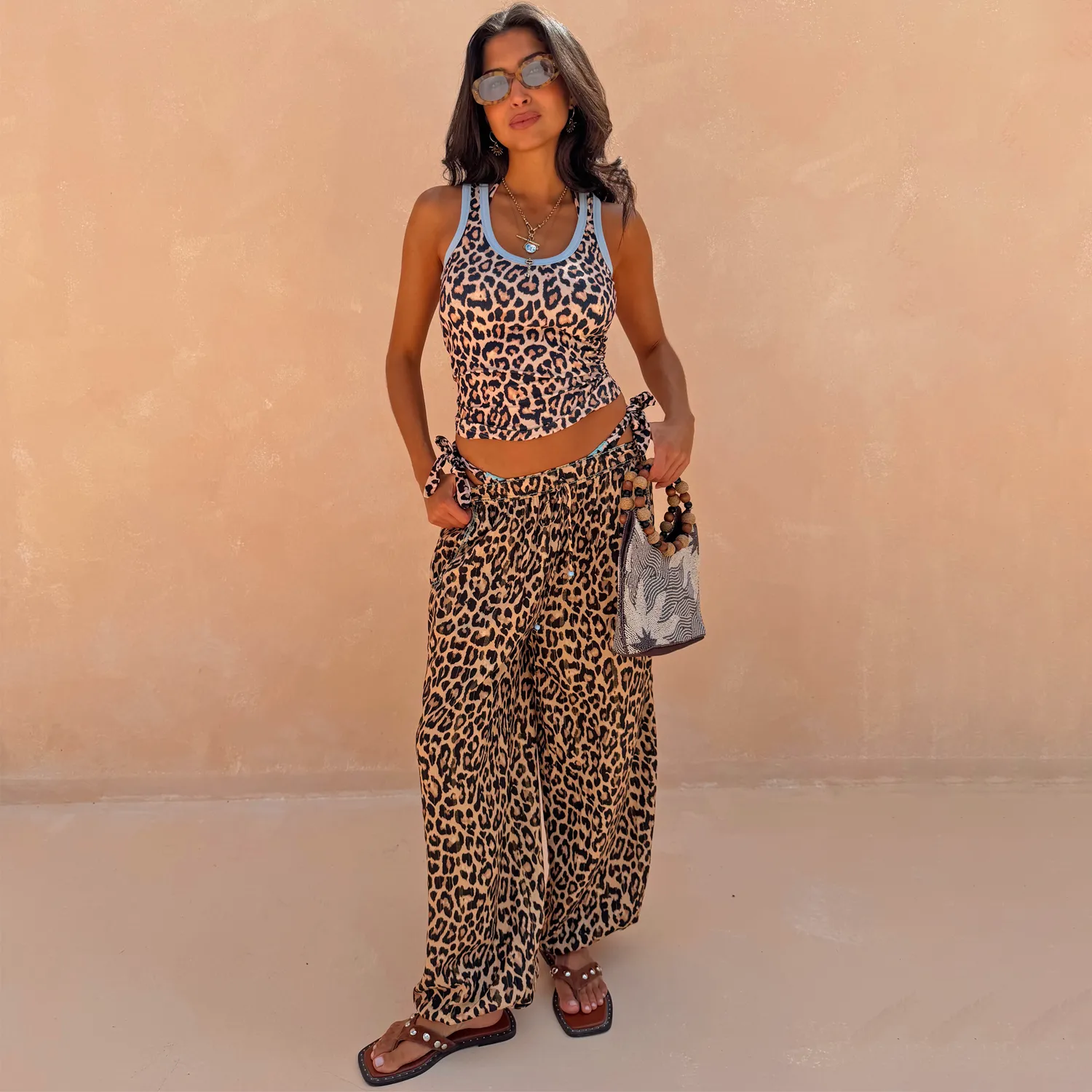 Leopard Balloon Trouser sold by Never Fully Dressed