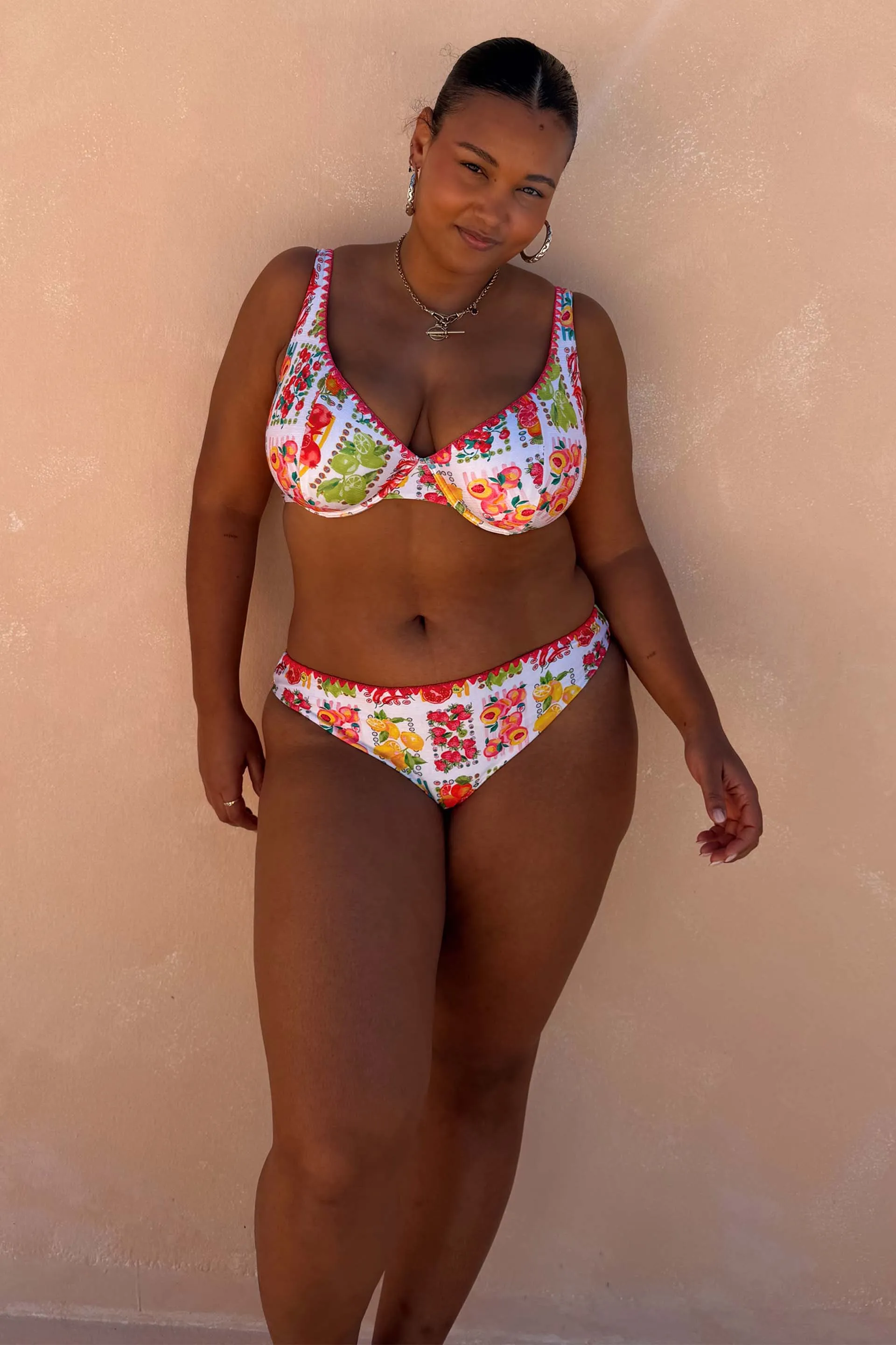 Fruit Stamps Bikini Top sold by Never Fully Dressed product image thumbnail 4