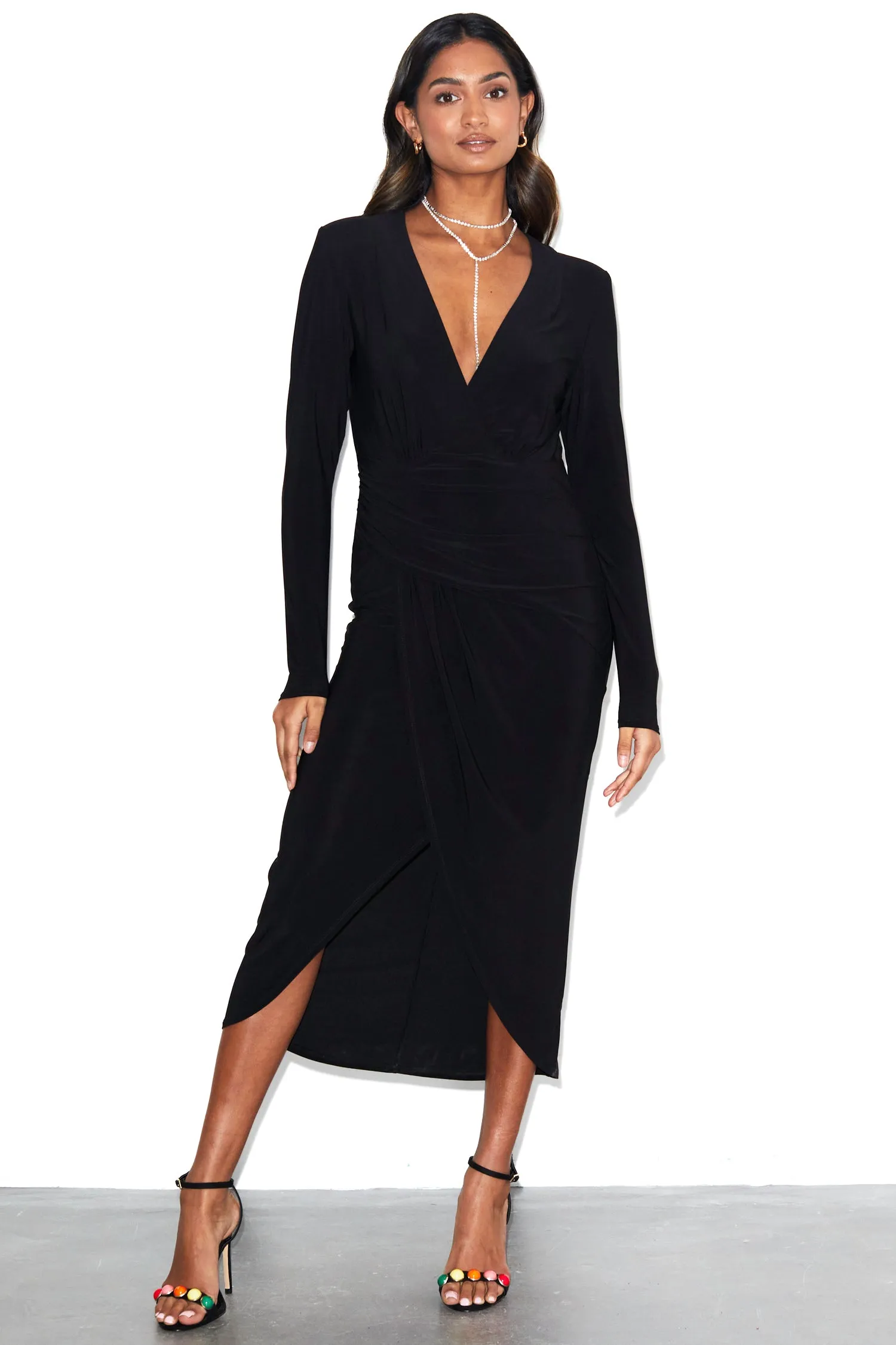 Black Harlow Dress sold by Never Fully Dressed product image thumbnail 5