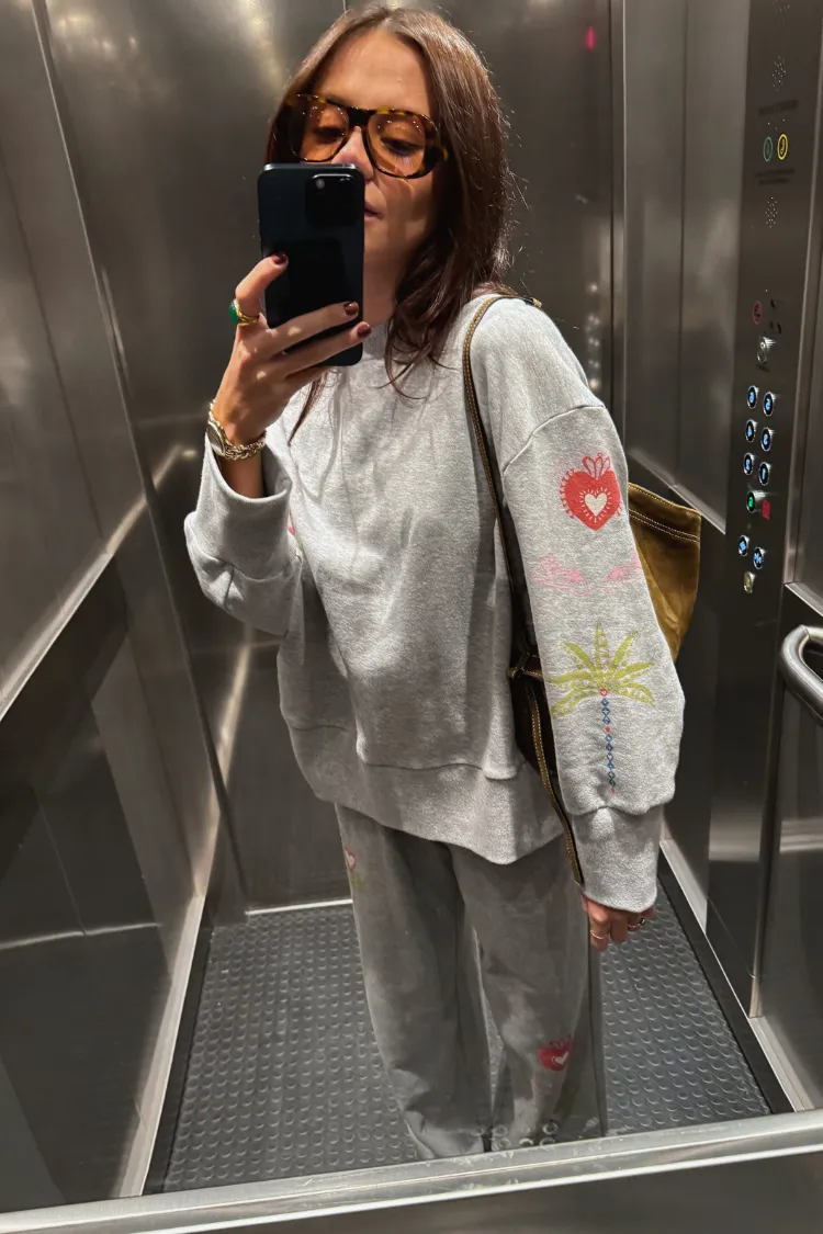 Grey Paris Sweatshirt sold by Never Fully Dressed product image thumbnail 5