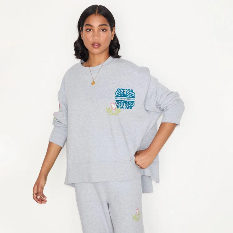 Grey Paris Sweatshirt sold by Never Fully Dressed