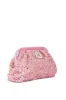 Pink Sequin Clutch Bag sold by Never Fully Dressed