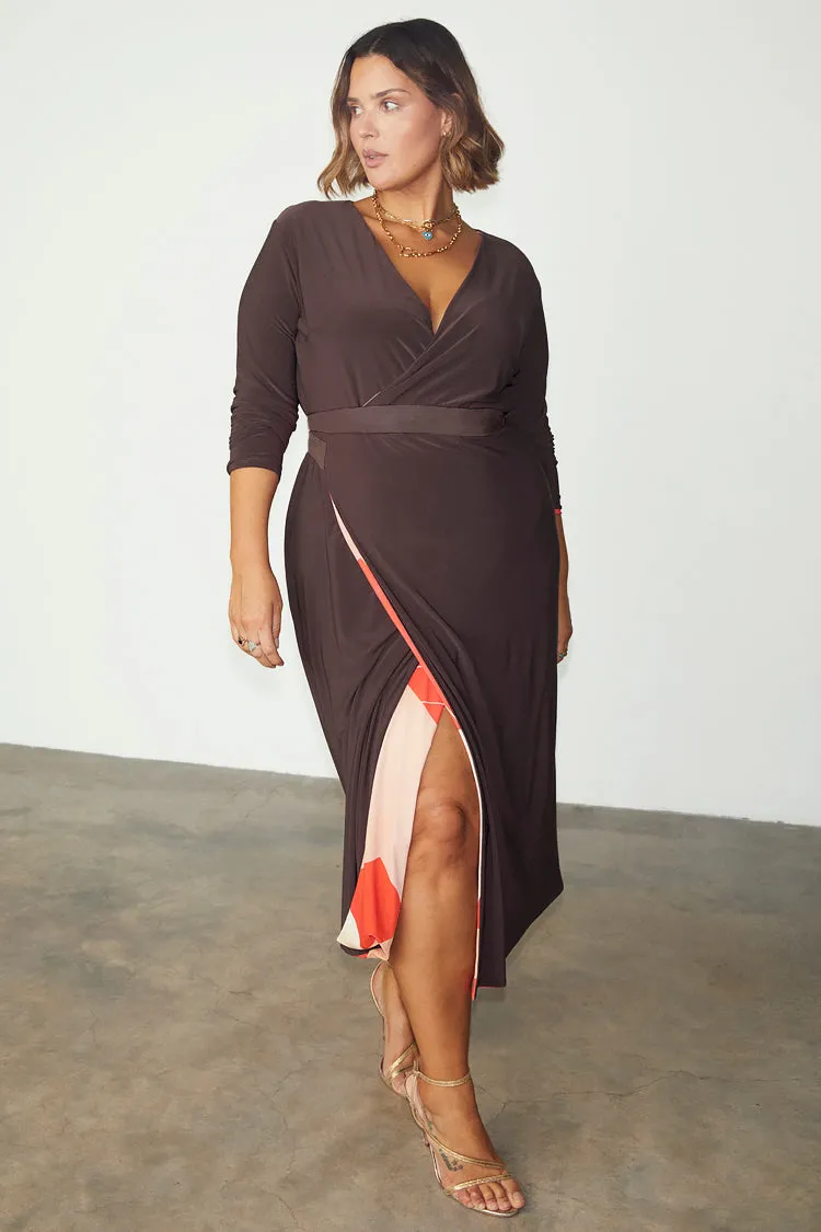 Reversible Sundial Wrap Dress sold by Never Fully Dressed product image thumbnail 3