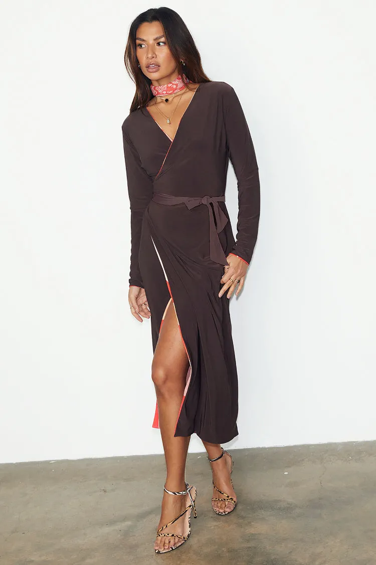 Reversible Sundial Wrap Dress sold by Never Fully Dressed product image thumbnail 5