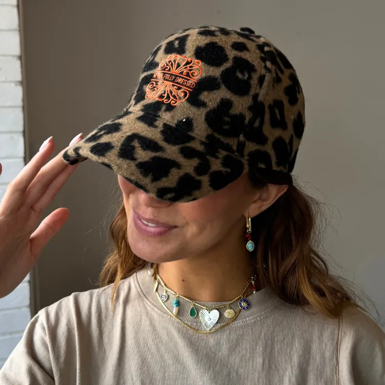 Leopard NFD Cap sold by Never Fully Dressed