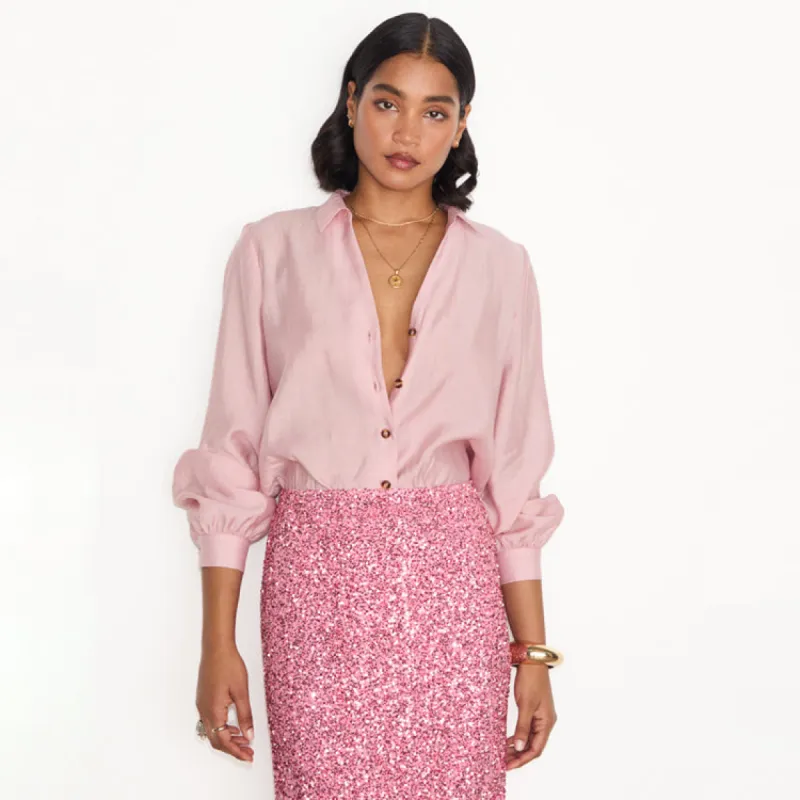 Pink Miley Shirt sold by Never Fully Dressed