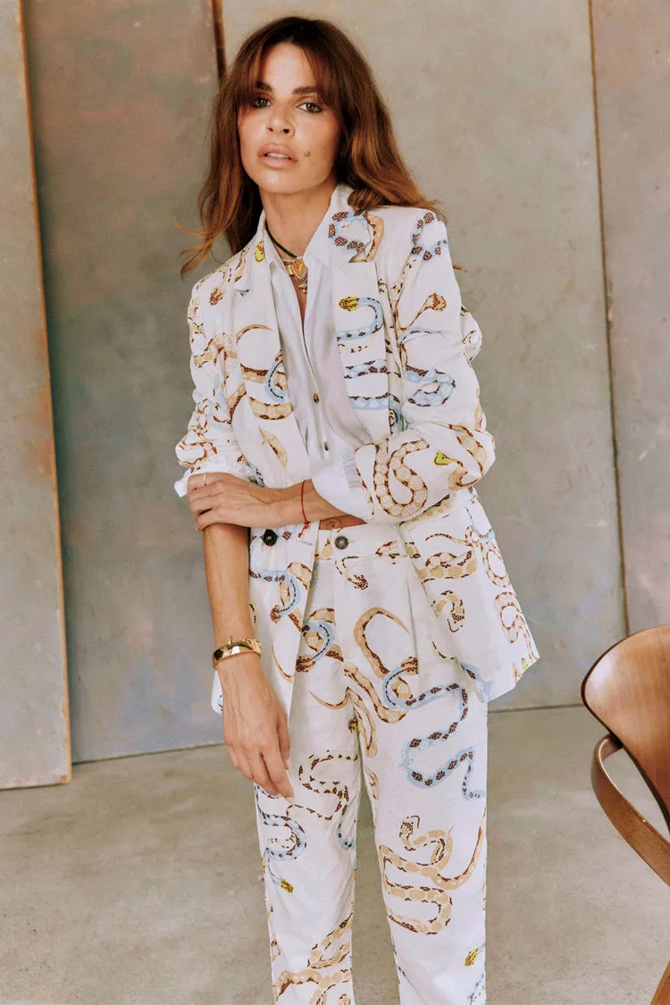 Snake Dynasty Blazer sold by Never Fully Dressed product image thumbnail 2