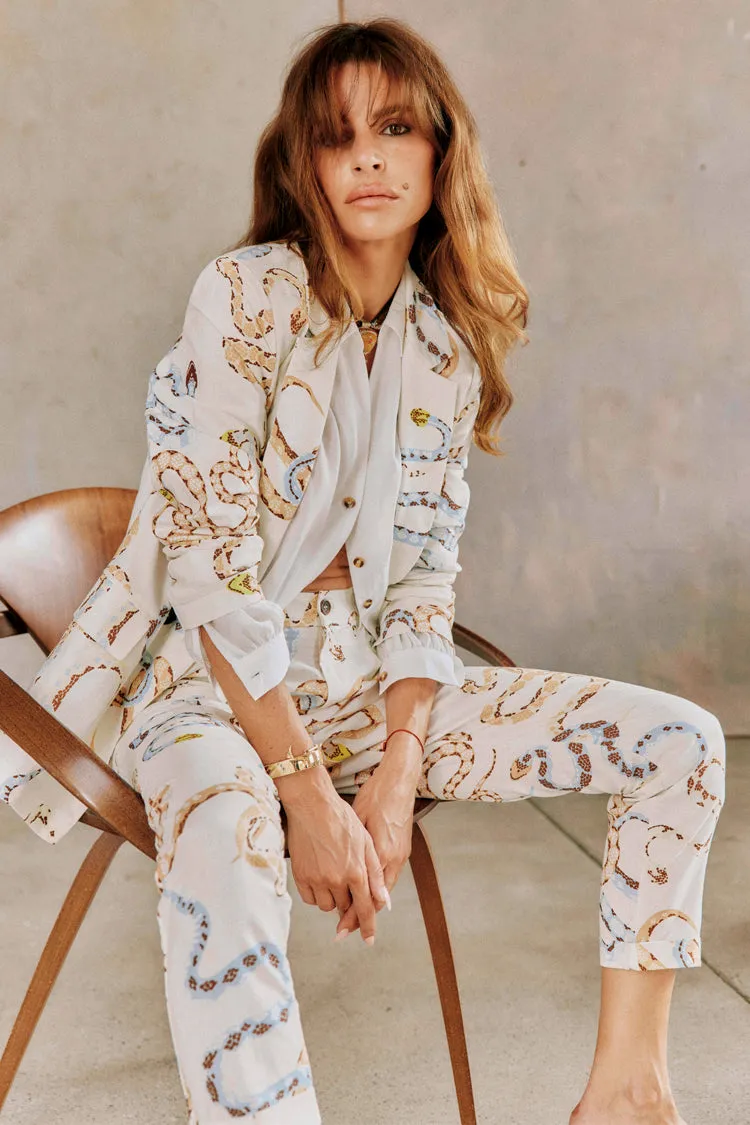 Snake Dynasty Blazer sold by Never Fully Dressed product image thumbnail 4