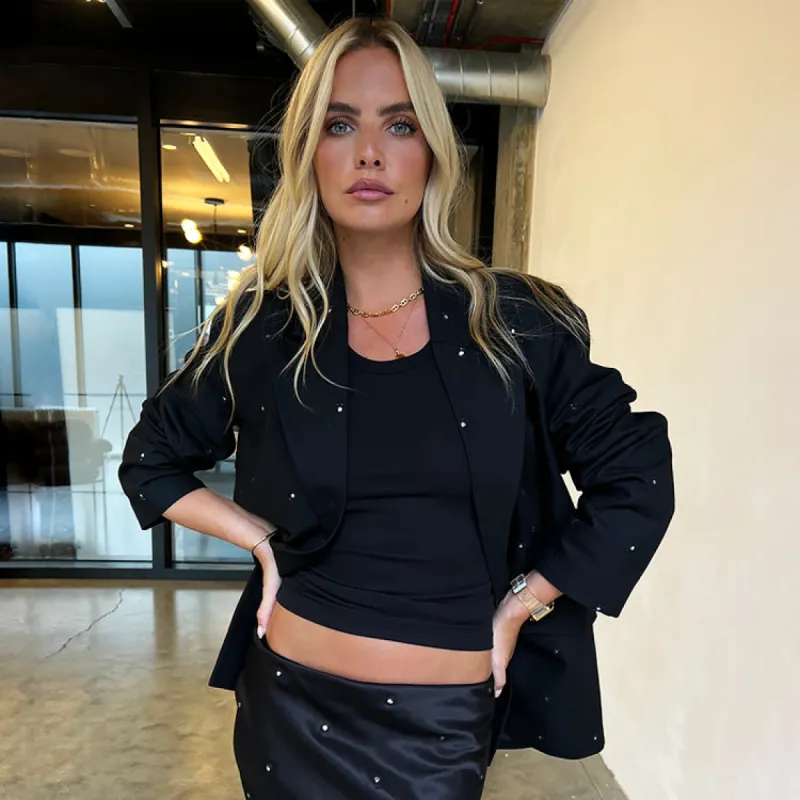 Black Mirror Blazer sold by Never Fully Dressed