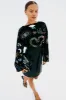 Black Vegan Leather Mini Jaspre Skirt Petite sold by Never Fully Dressed