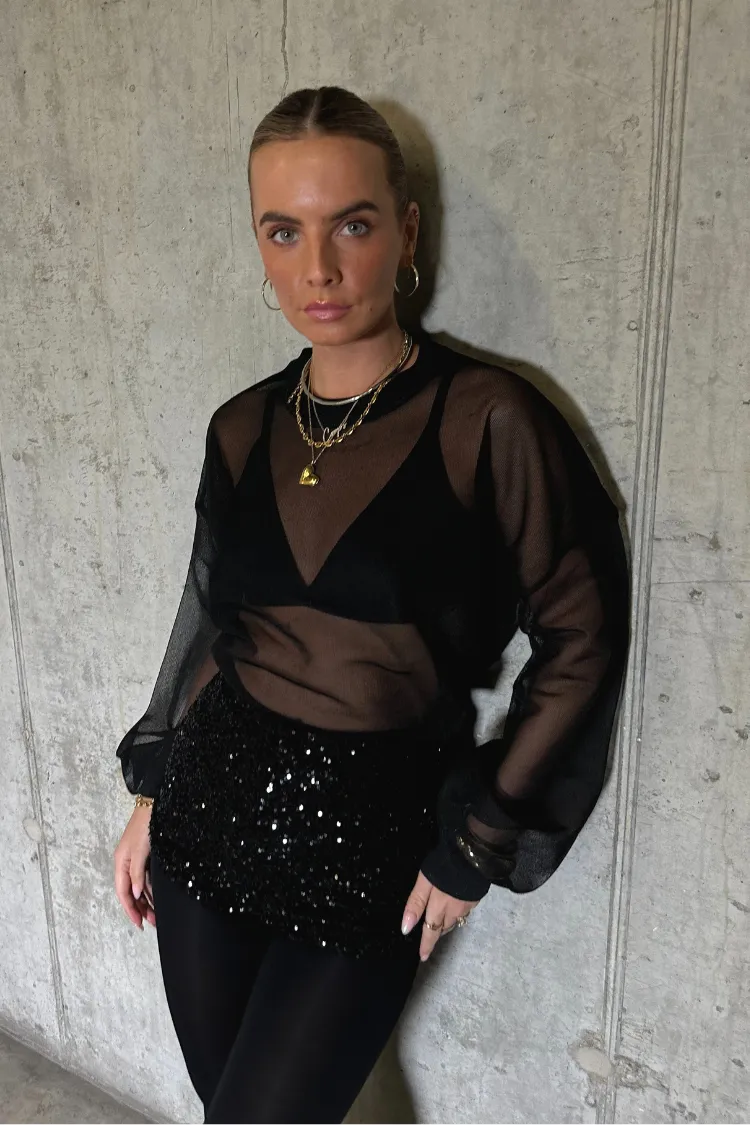 Black Zazi Jumper sold by Never Fully Dressed product image thumbnail 2