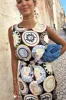 Black Mosaic Plate Jumpsuit sold by Never Fully Dressed