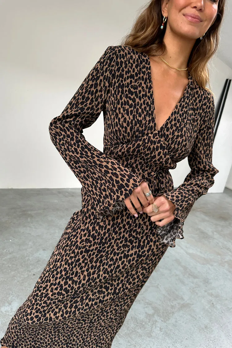 Leopard Celeste Dress Petite sold by Never Fully Dressed product image thumbnail 3