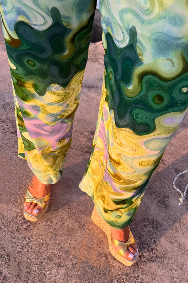 Green Marble Trouser sold by Never Fully Dressed product image thumbnail 5