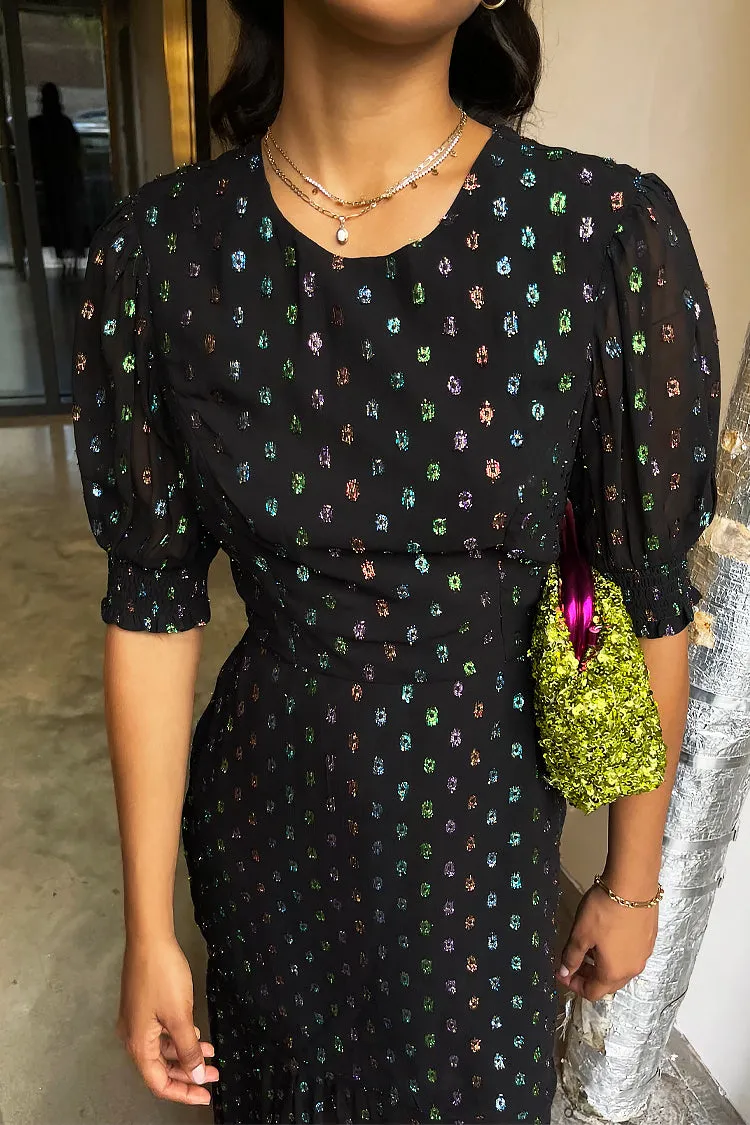 Multi Dobby Rosa Dress sold by Never Fully Dressed product image thumbnail 4