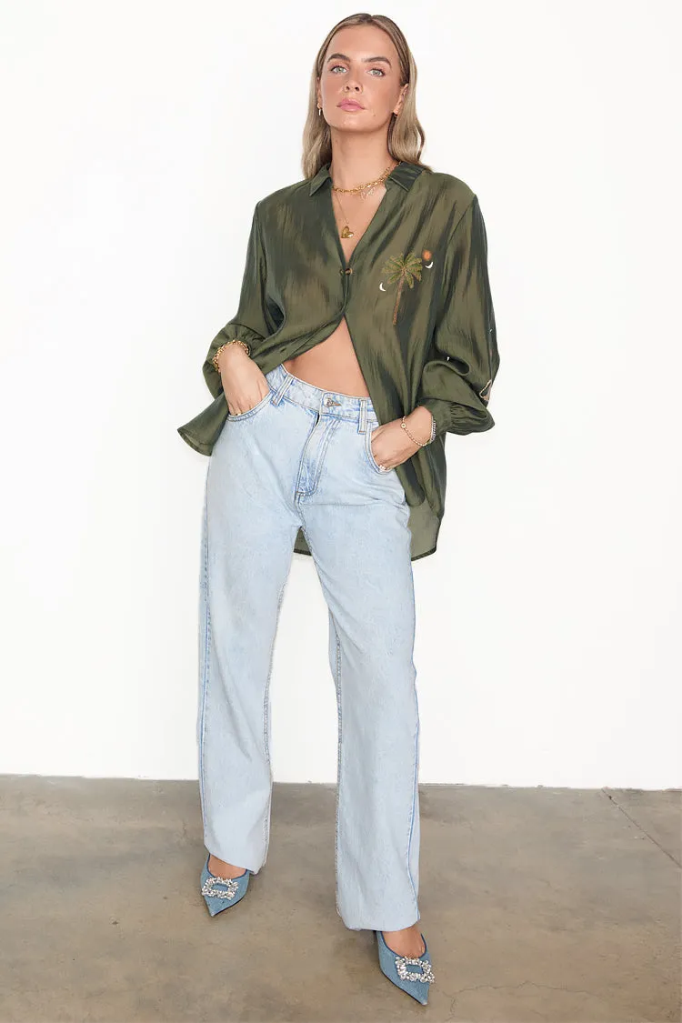 Khaki Running Wild Miley Shirt sold by Never Fully Dressed product image thumbnail 5