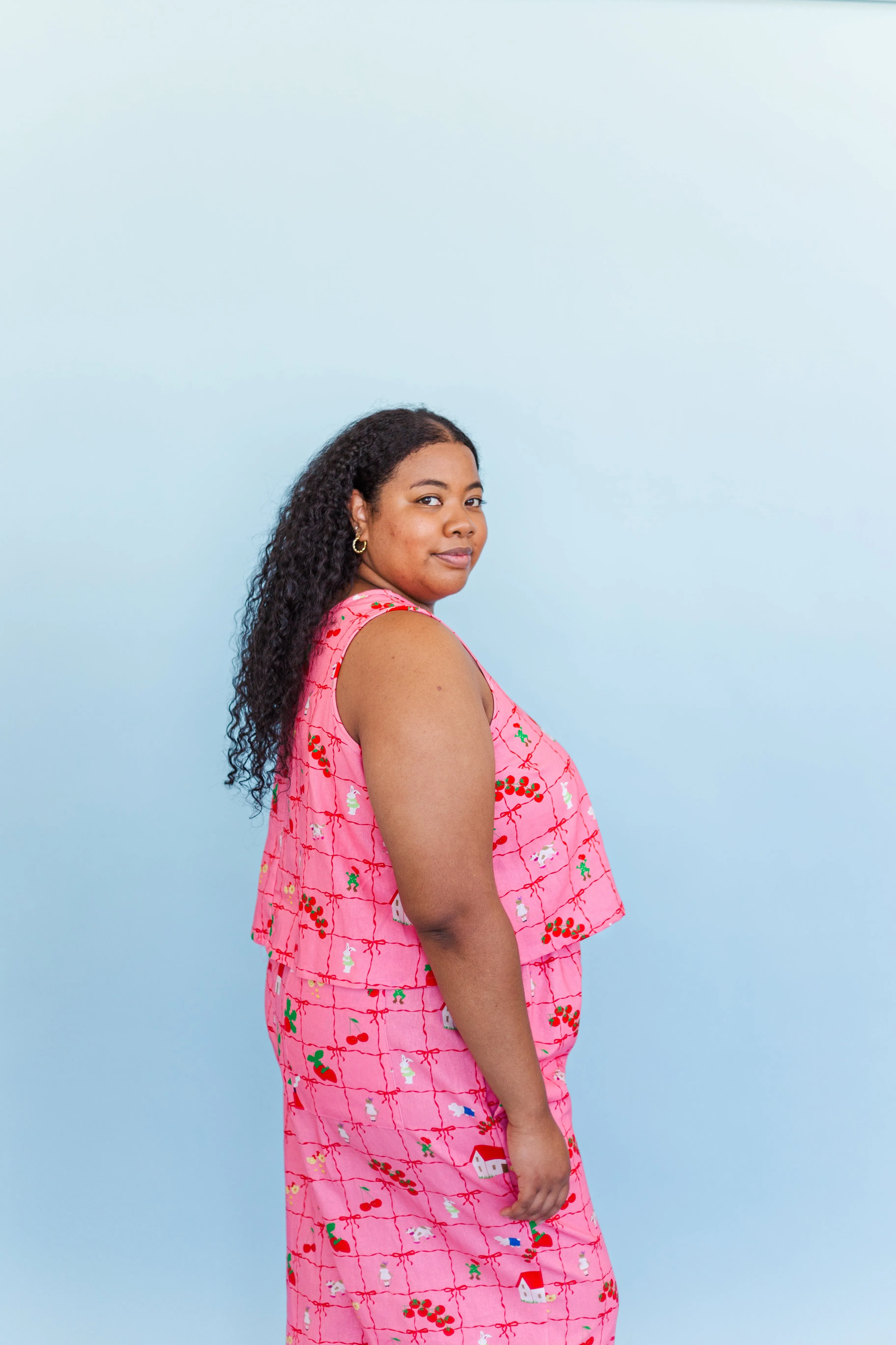 Perfect Tank in Cottage Core Linen sold by Nettle Studios product image thumbnail 3