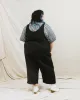 Everyday Overall in Black Linen sold by Nettle Studios