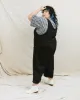 Everyday Overall in Black Linen sold by Nettle Studios