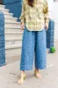 Mid Easy Pant in Daisy Denim (RTS) sold by Nettle Studios