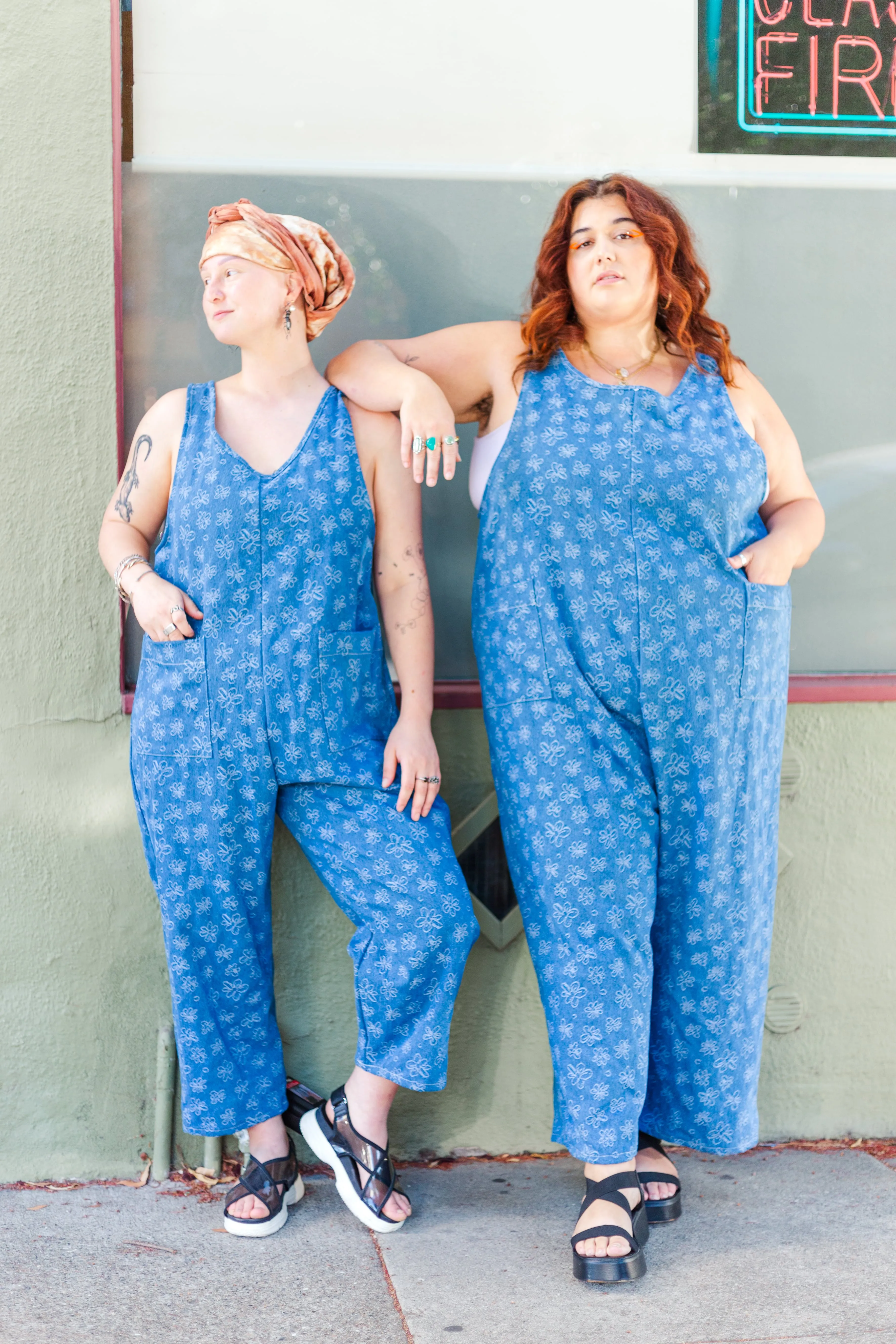 Everyday Overall in Daisy Denim sold by Nettle Studios product image thumbnail 2