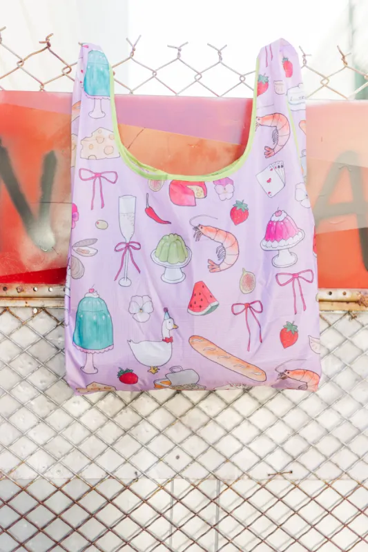 Nylon Tote - Dinner Party sold by Nettle Studios