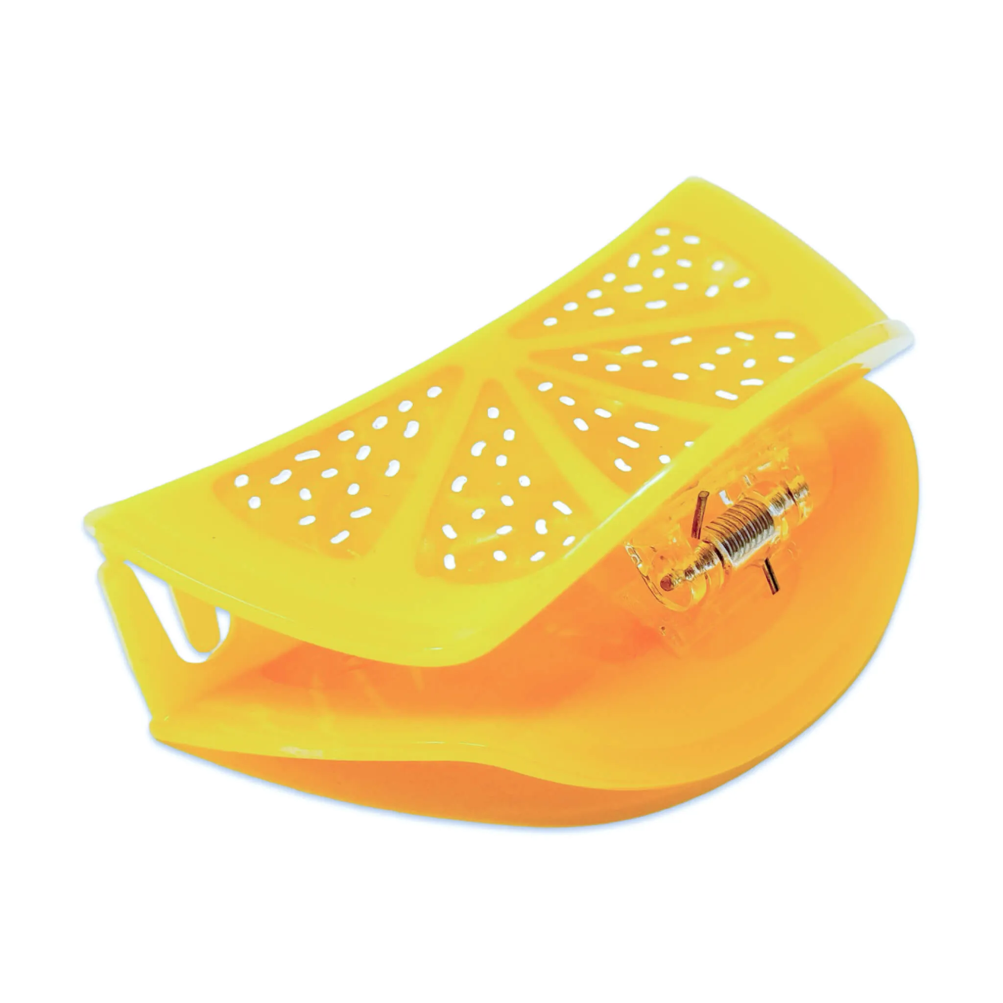 Large Lemon Slice Hair Claw Clip sold by Nettle Studios product image thumbnail 4