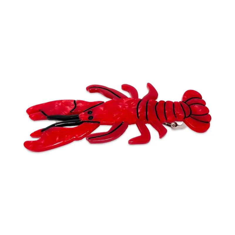 Lobster French Barrette sold by Nettle Studios