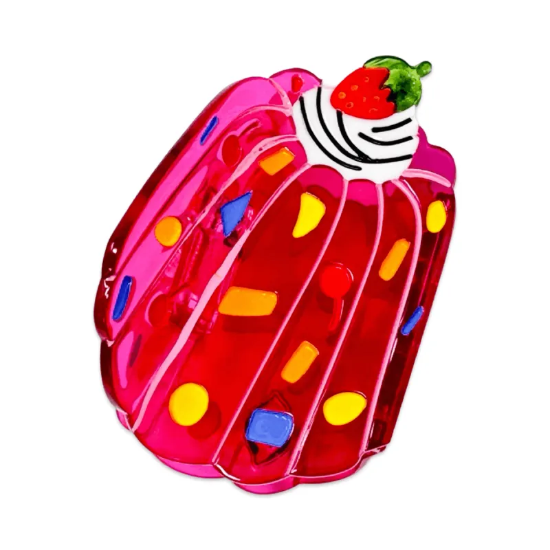 Midi Jello Hair Claw Clip sold by Nettle Studios