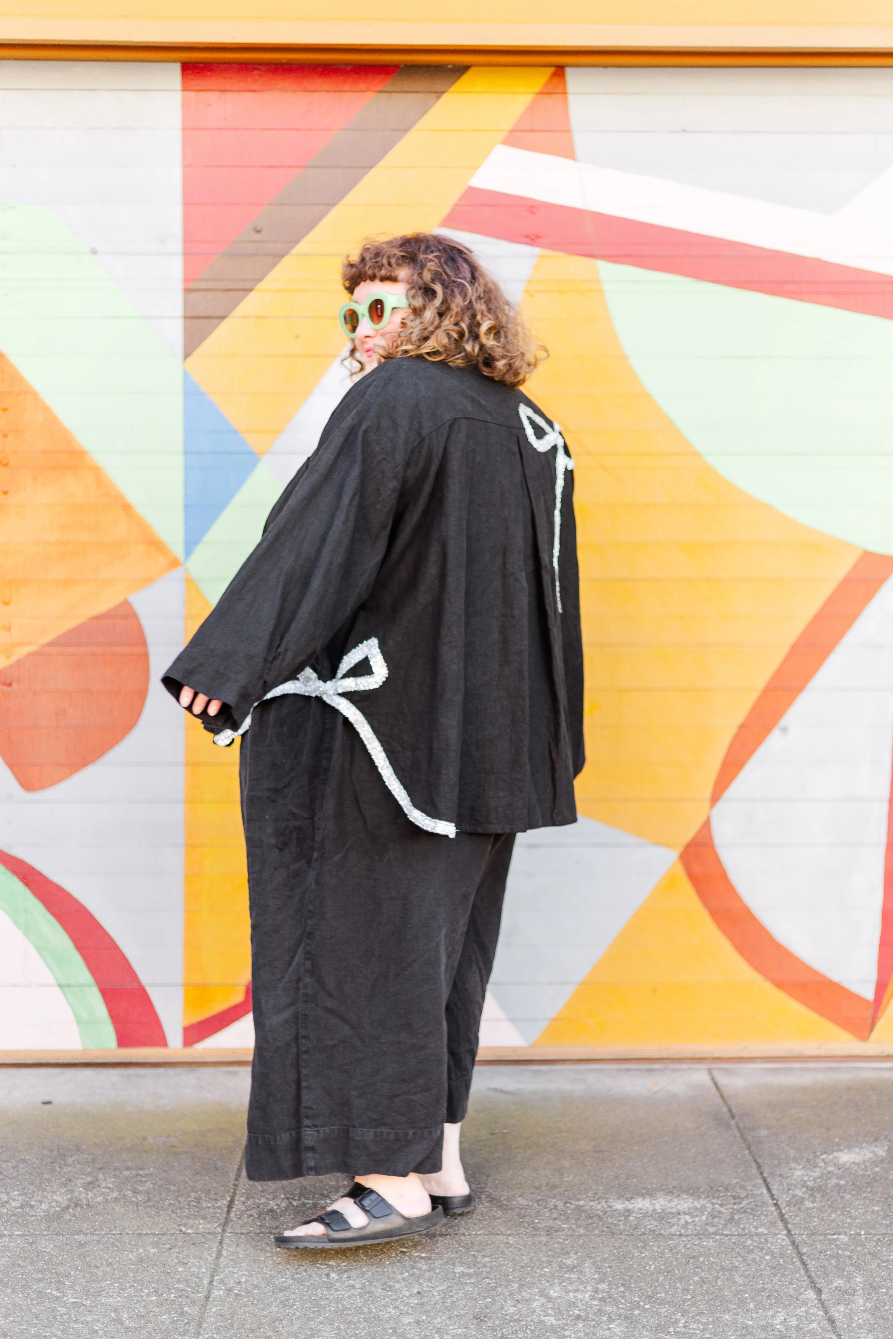 Bow Long Sleeve Top OS++ (RTS) sold by Nettle Studios product image thumbnail 4