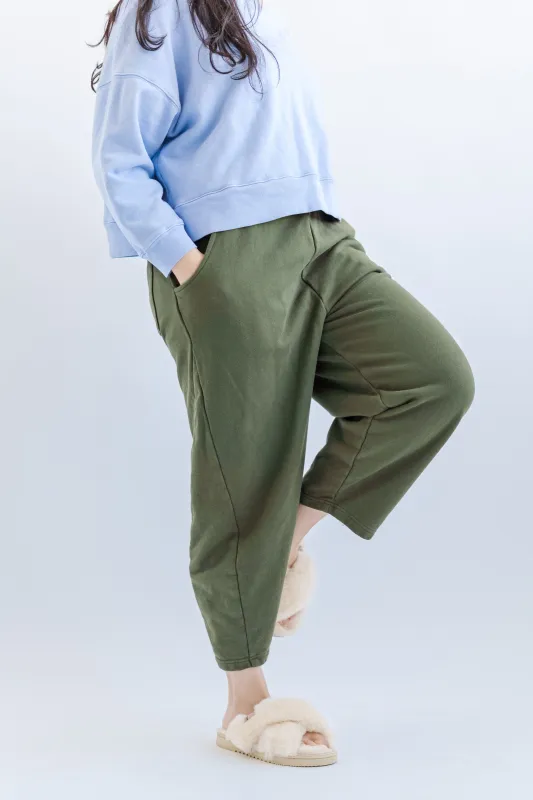 Barrel Sweatpant in Secret Garden sold by Nettle Studios