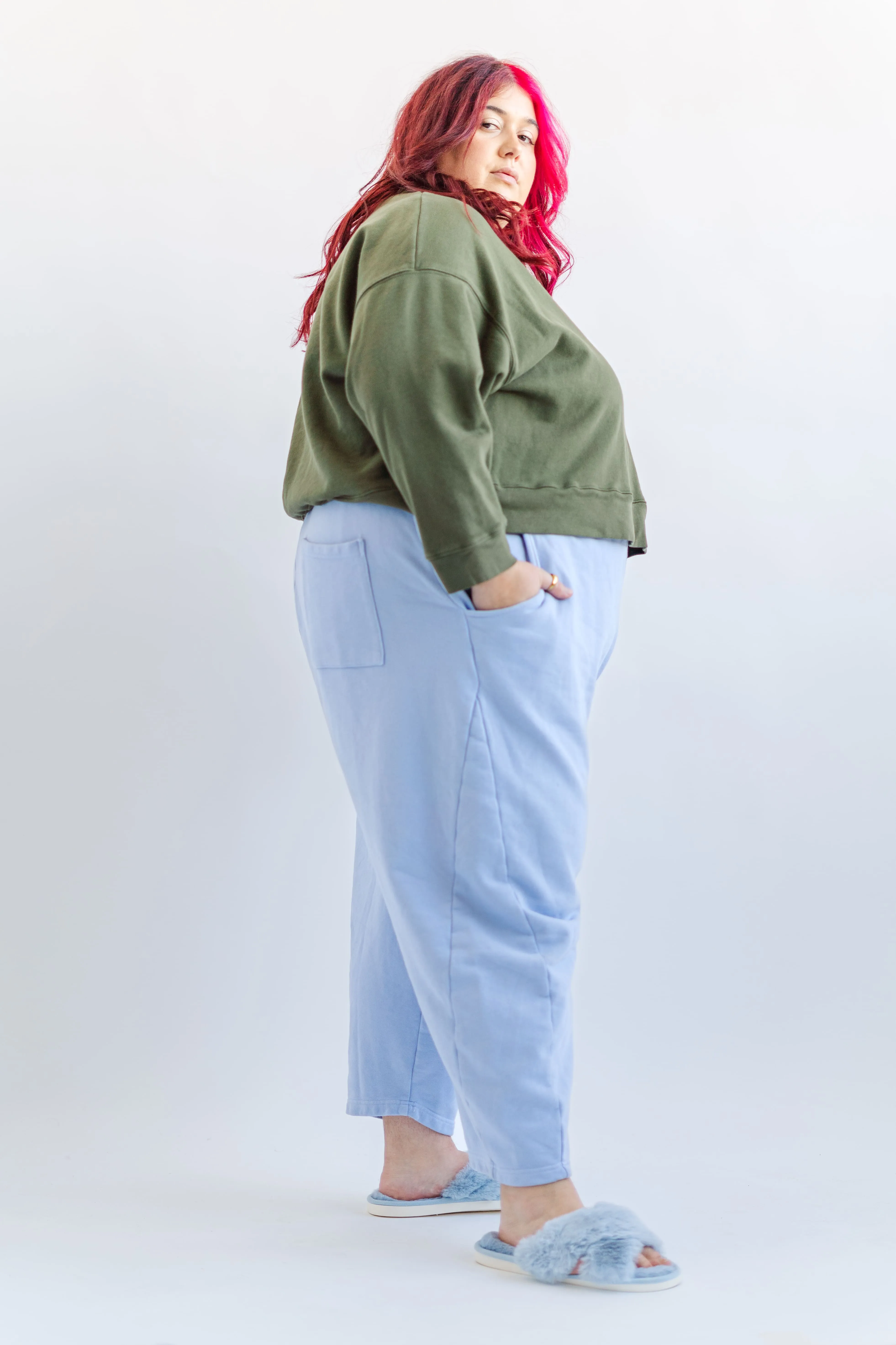 Barrel Sweatpant in Pacific Dream sold by Nettle Studios product image thumbnail 3