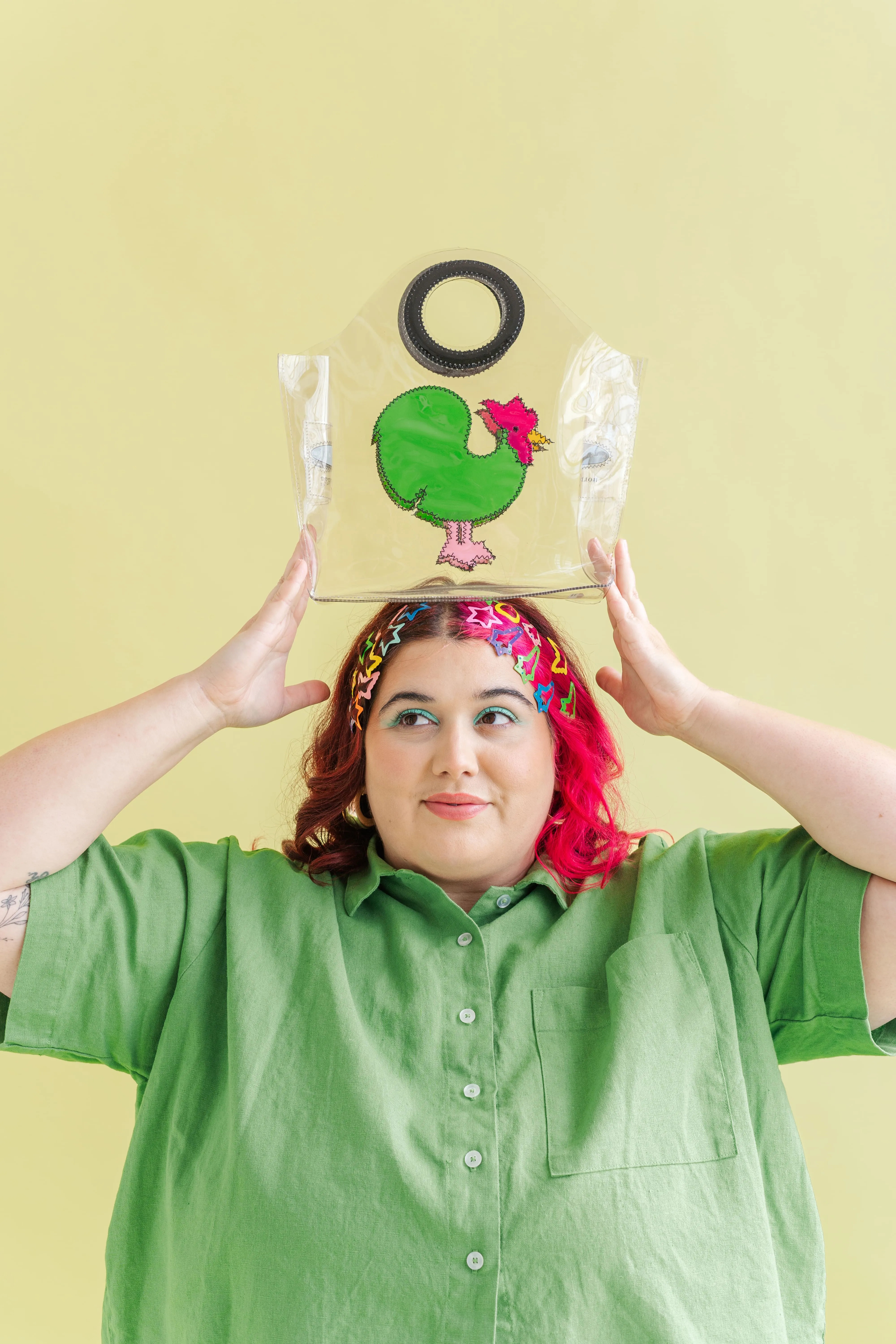 Rooster Vinyl Bag sold by Nettle Studios