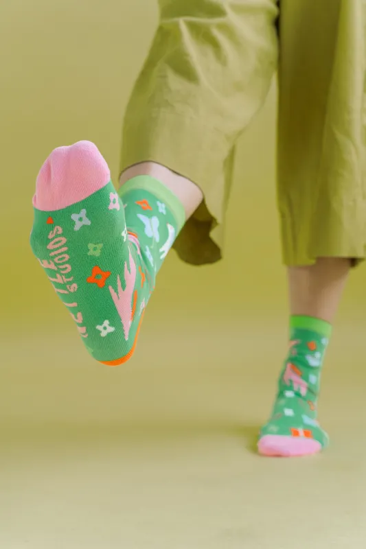 Pony Pup Socks sold by Nettle Studios