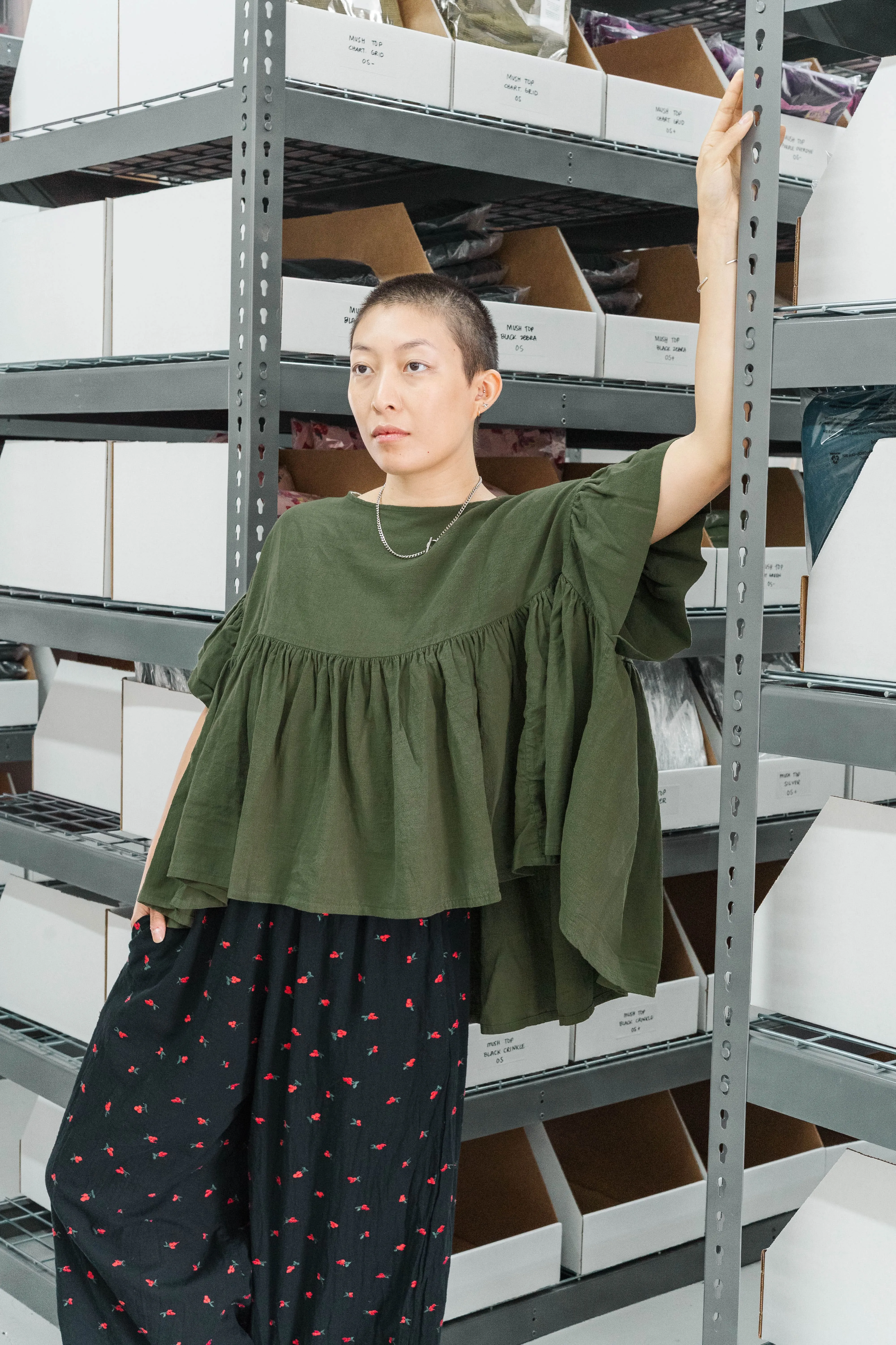 Mushroom Top in Secret Garden sold by Nettle Studios product image thumbnail 5