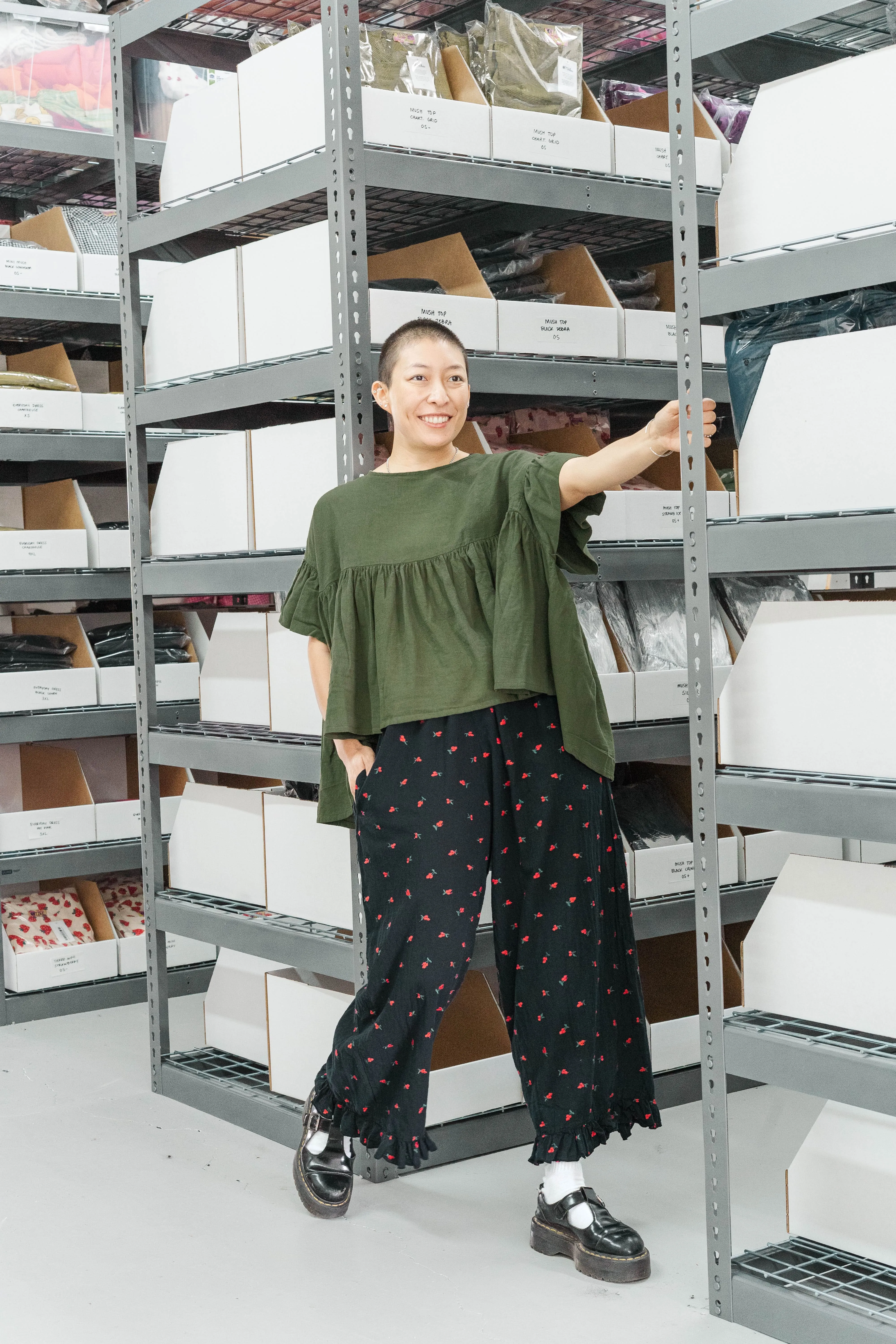 Mushroom Top in Secret Garden sold by Nettle Studios product image thumbnail 4