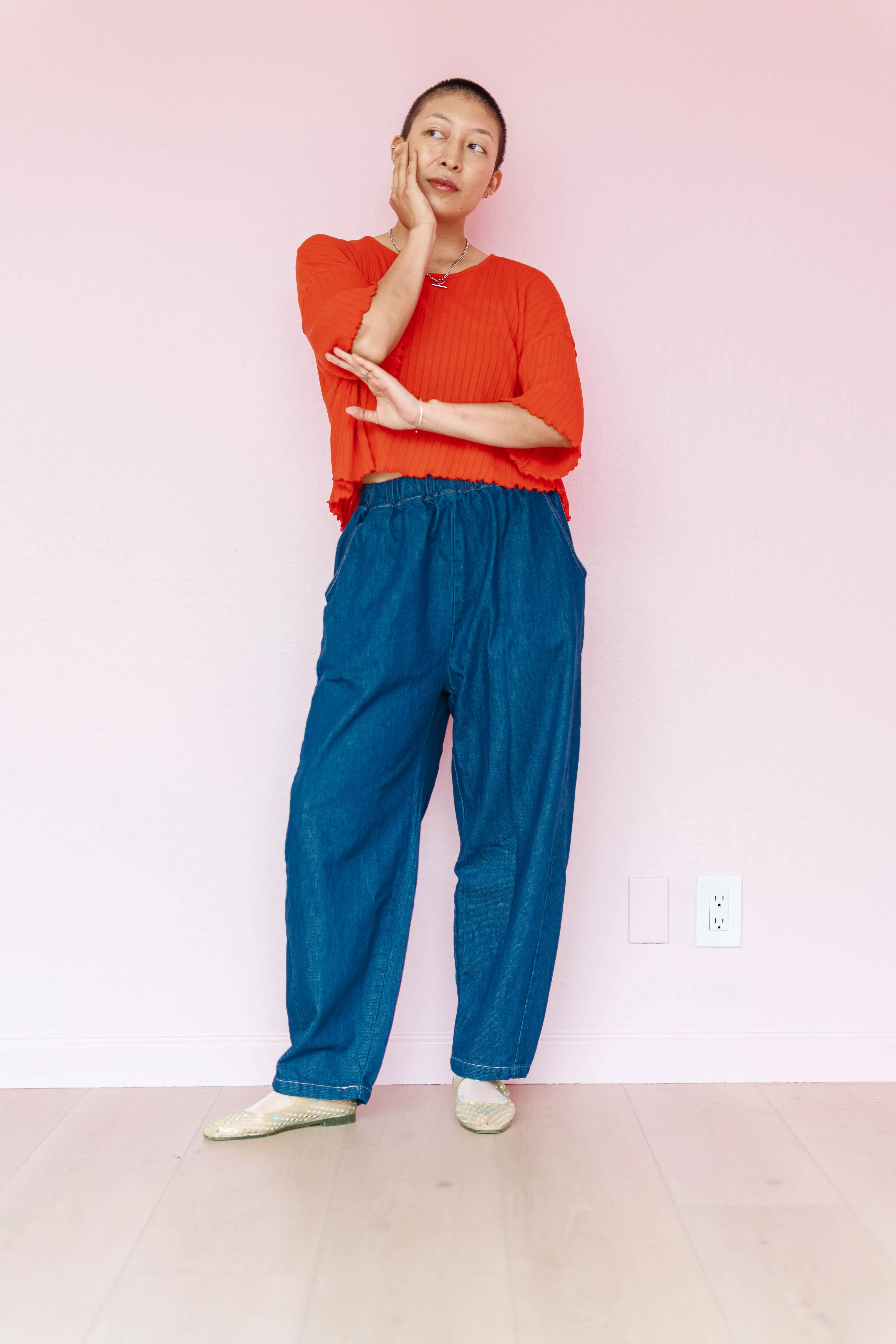 Tomato Knit Favorite Tee sold by Nettle Studios product image thumbnail 5